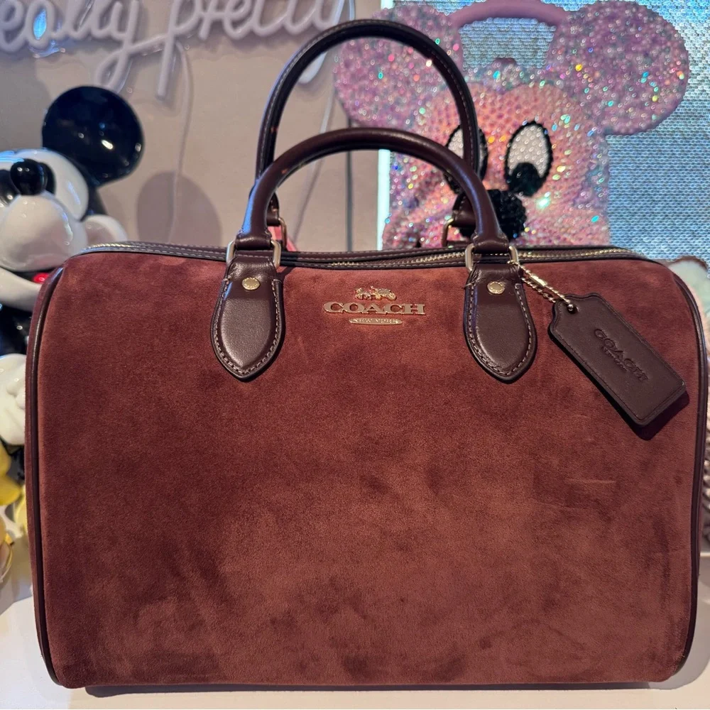 Coach Rowan Large Satchel Bag New in Plastic - Picture 1 of 7